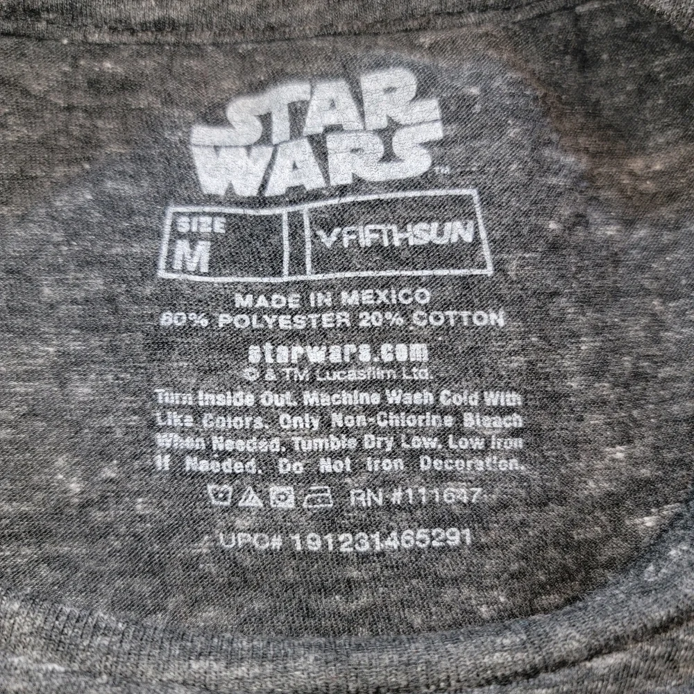 Star wars size medium man's t-shirt
